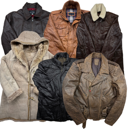 Veste en cuir et peau | 20 pièces
