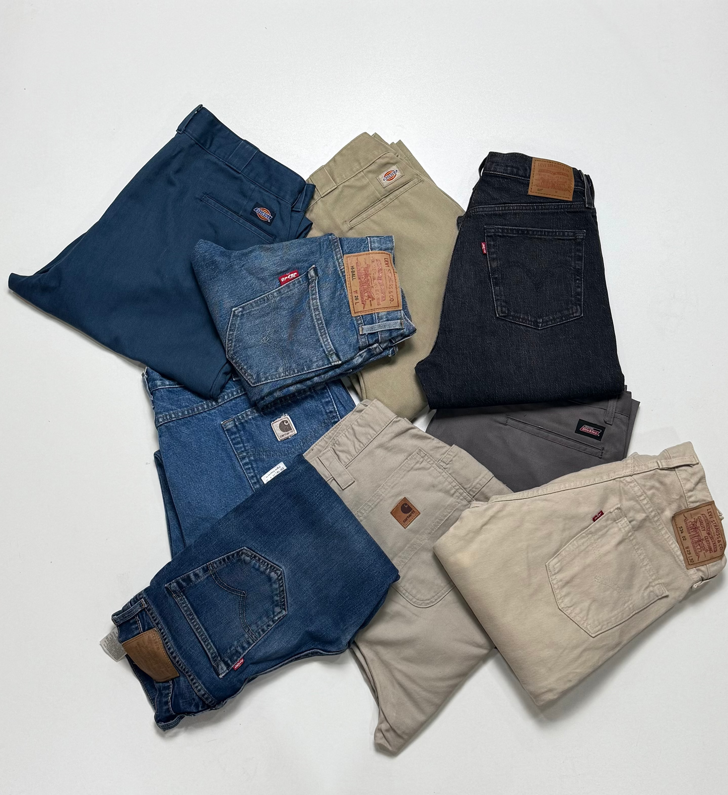 Pantalon & jean de marque premium |35 pièces