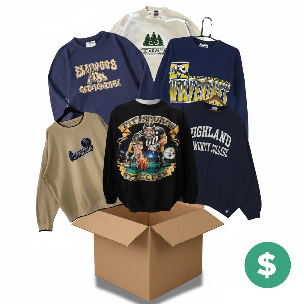 Box printed sweat|20 pièces⭐