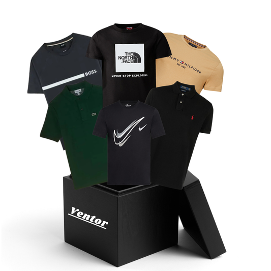 Box T-shirt et Polo de marque | 30 pcs 🌞
